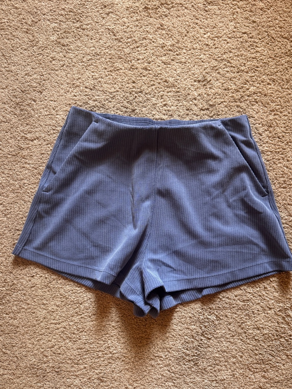 Lululemon Ribbed Softstreme High Rise Shorts - Picture 3 of 5